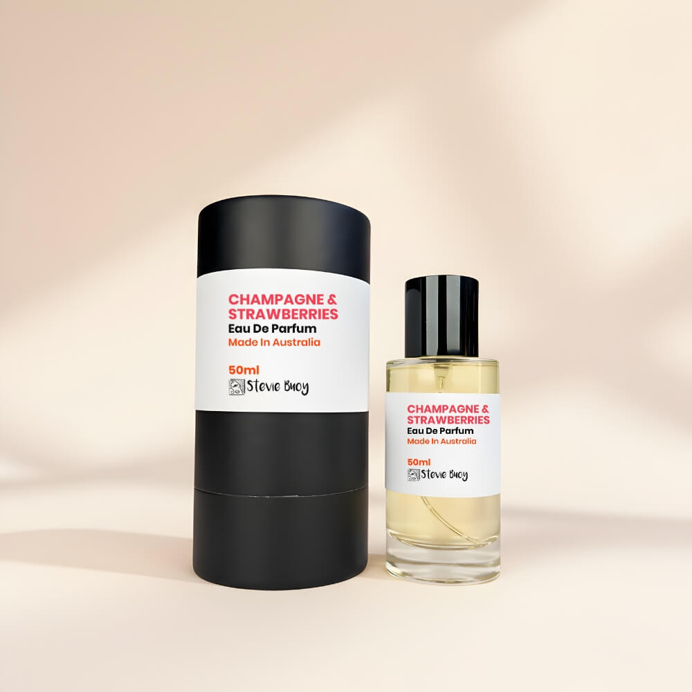 Champagne & Strawberries Perfume - 50ml by Stevie Buoy
