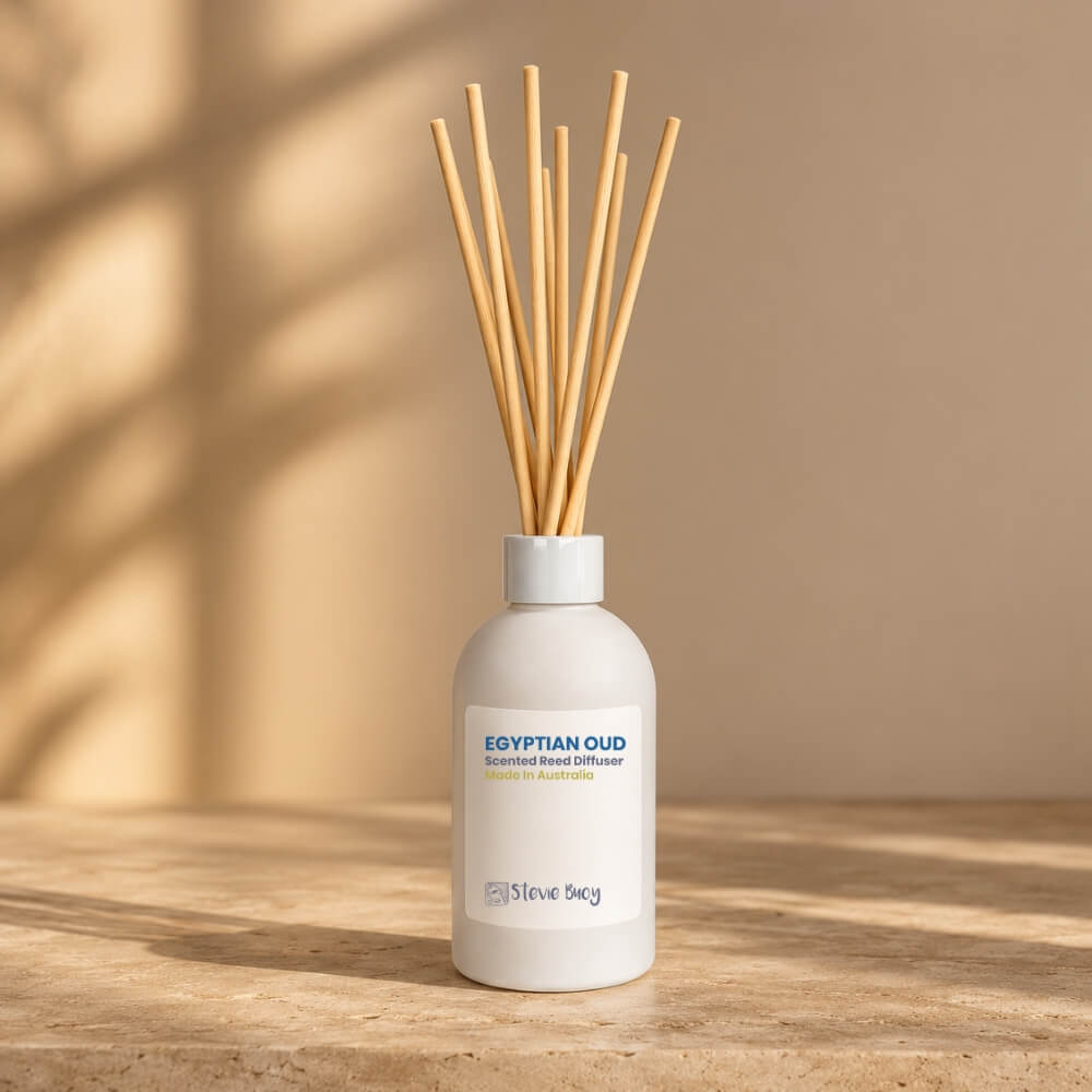 Egyptian Oud Reed Diffuser - 200ml by Stevie Buoy