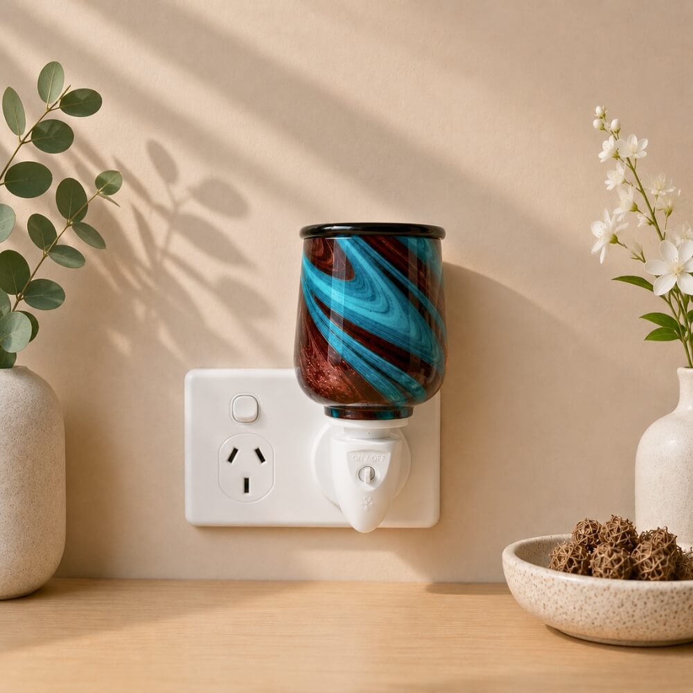 Europa Glass Plug-in Wax Warmer - by Stevie Buoy