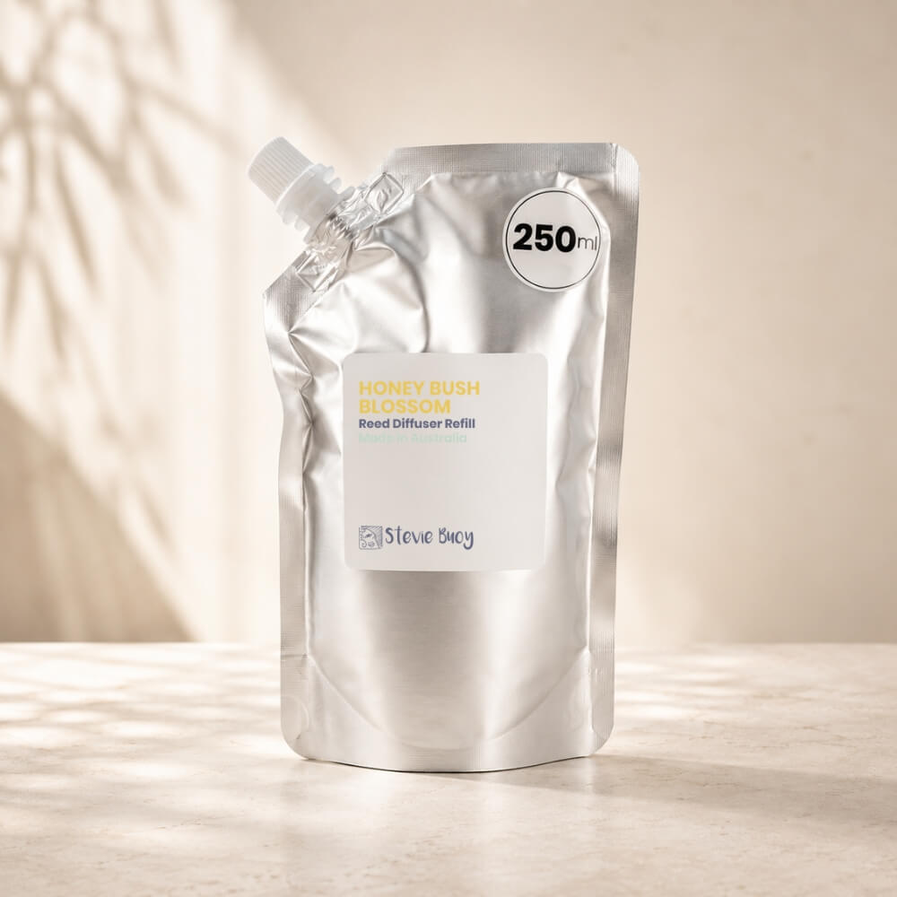 Honey Bush Blossom Reed Diffuser Refill - by Stevie Buoy