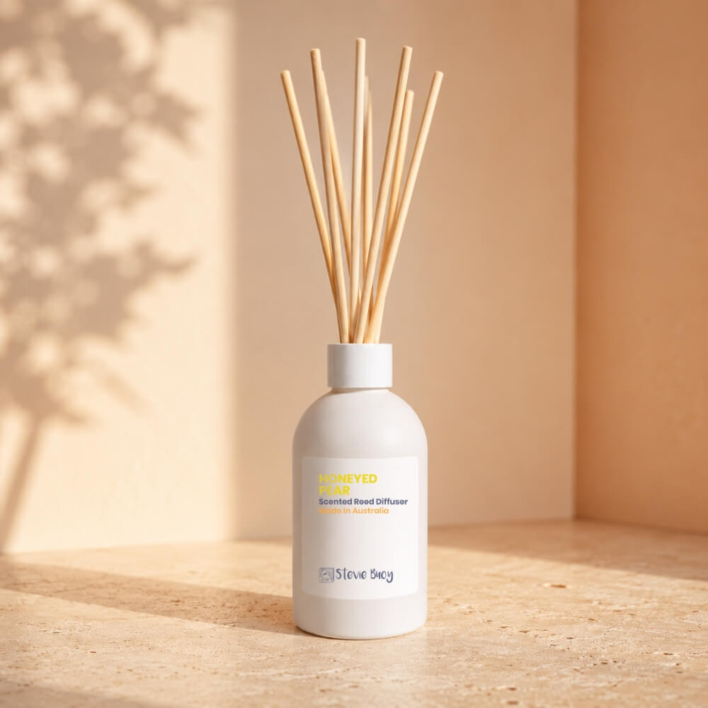 Honeyed Pear Reed Diffuser - 200ml by Stevie Buoy