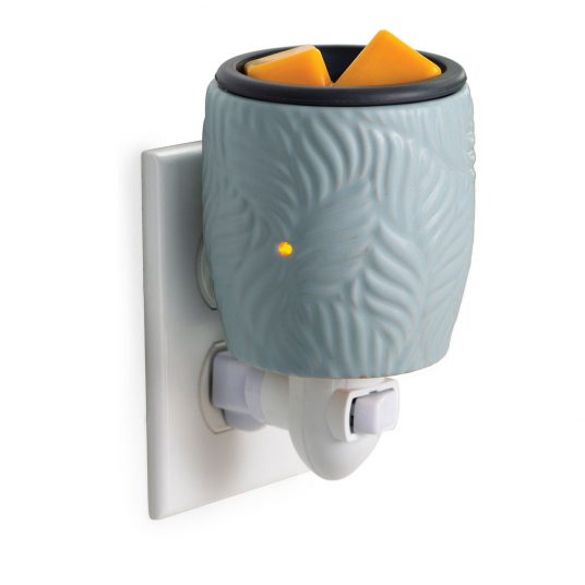 Ocean Palm Flip Dish Pluggable Warmer - by Stevie Buoy
