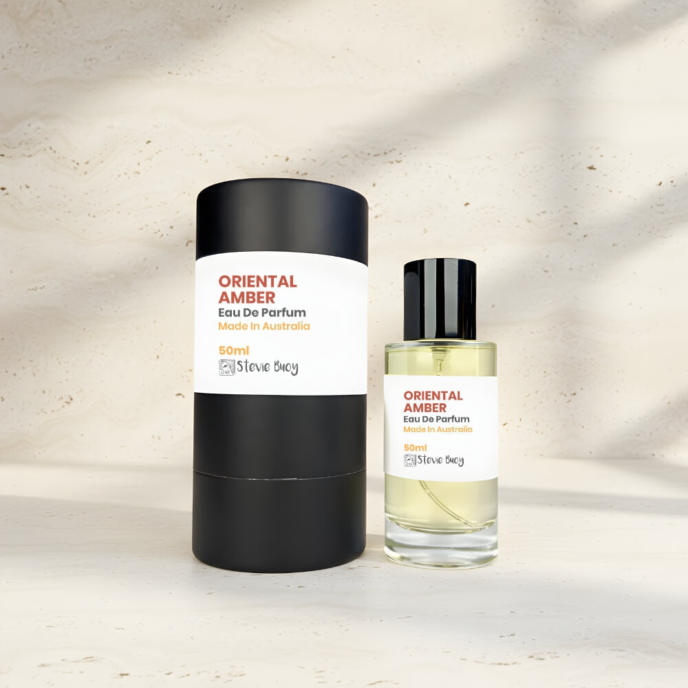 Oriental Amber Perfume - 50ml by Stevie Buoy