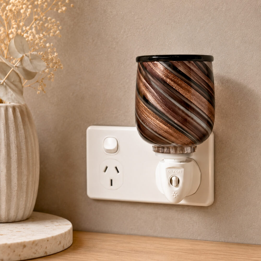 Truffle Glass Plug-in Wax Warmer - by Stevie Buoy