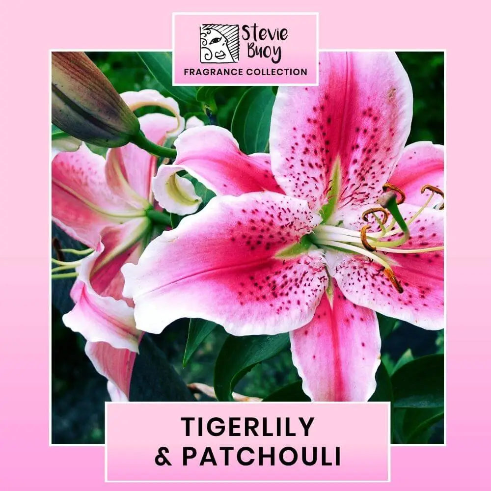 Tigerlily & Patchouli Fragrance Stevie Buoy Australia