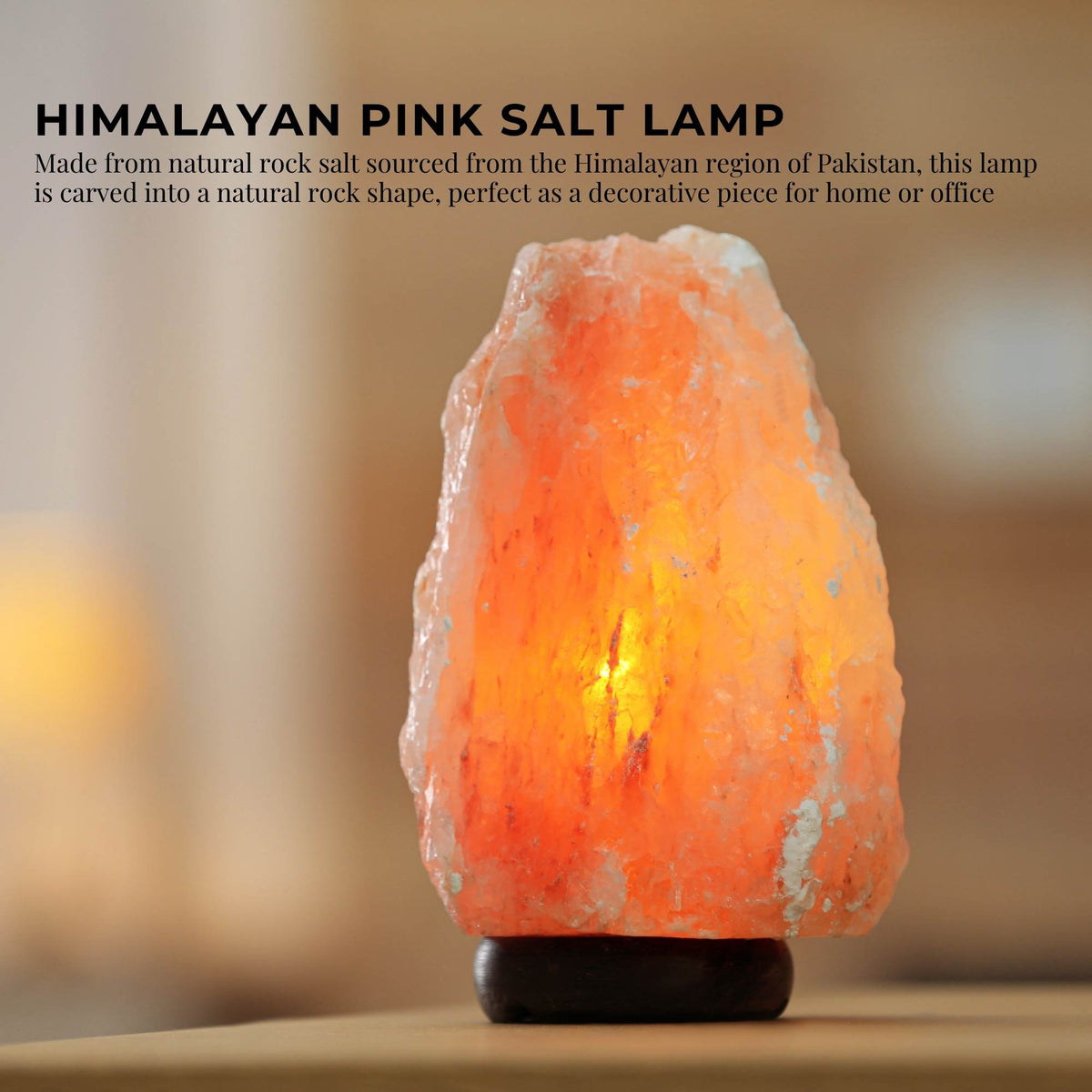 12v 12w 2-3 Kgs Himalayan Pink Salt Lamp Natural Rock Crystal Light Bulb On/off - by Stevie Buoy