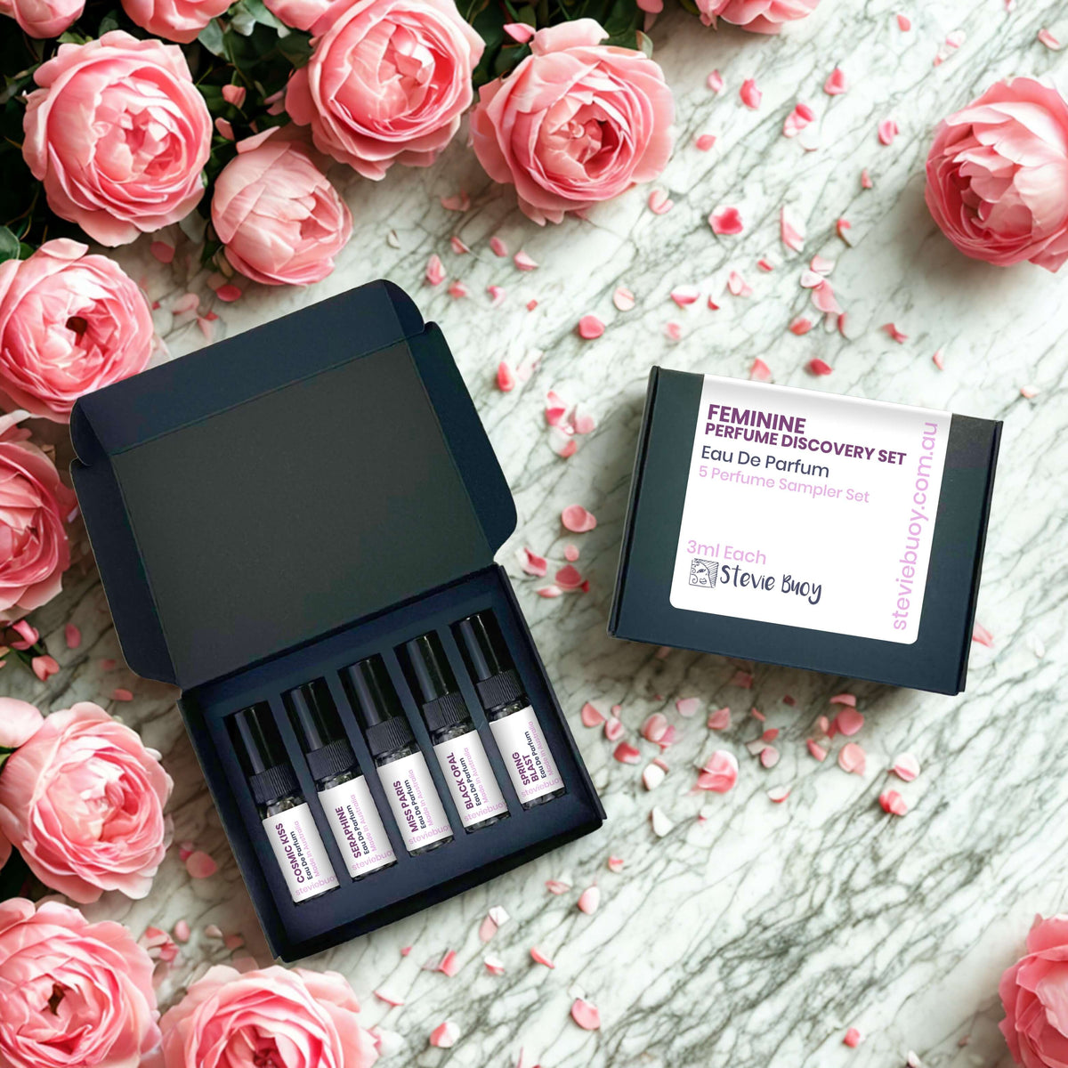 Feminine Perfume Discovery Set (5 × 3ml)