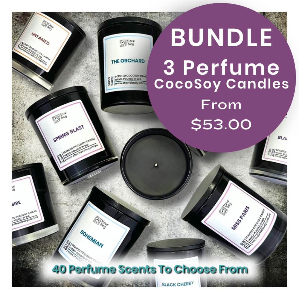 Perfume Candle 3 Pack Bundle - Shop Now @ Stevie Buoy