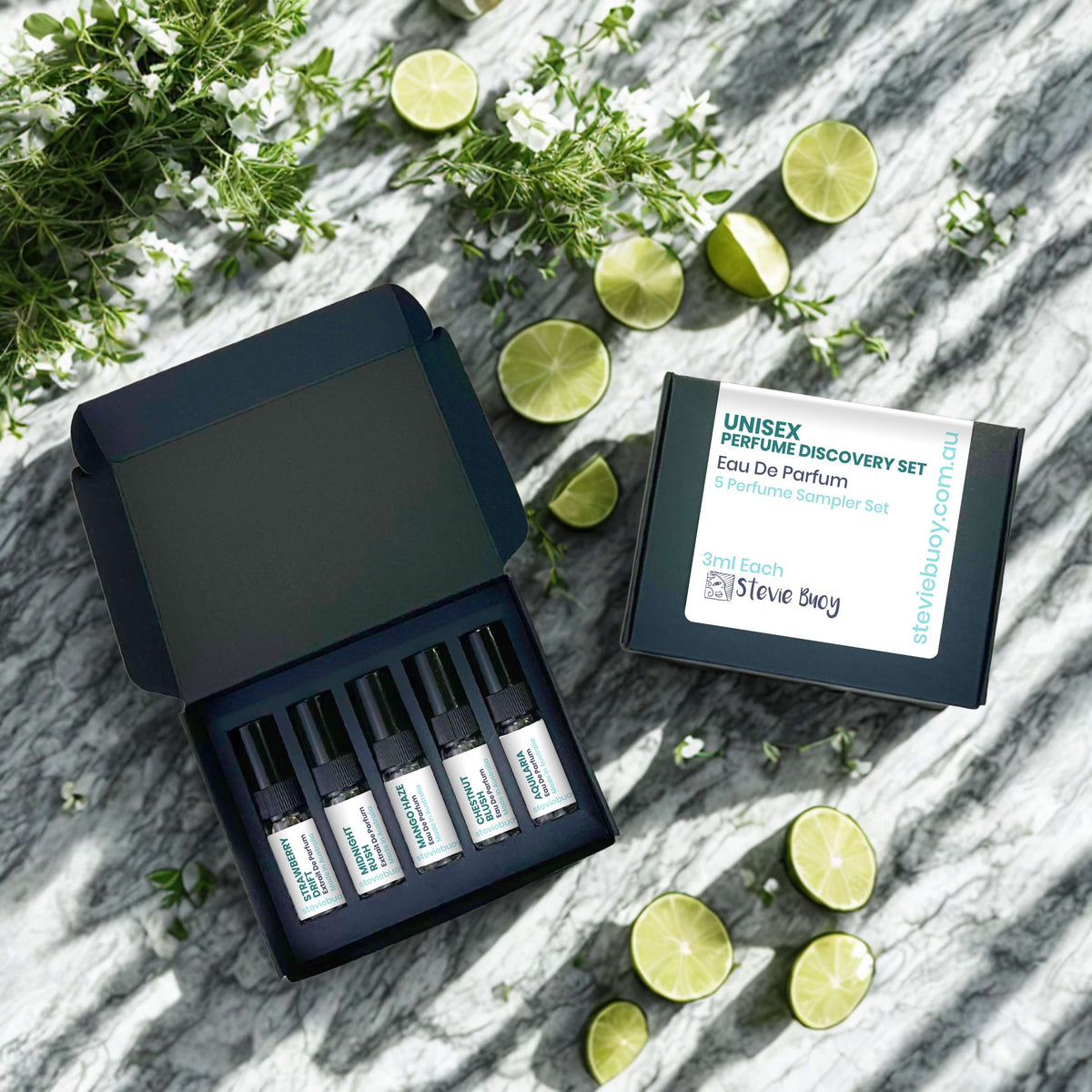 Unisex Perfume Discovery Set (5 × 3ml)