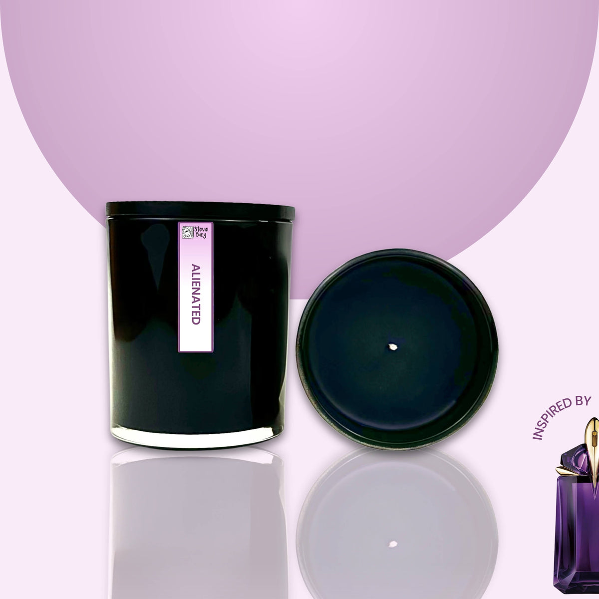 Alienated Scented Cocosoy Candles - Large by Stevie Buoy