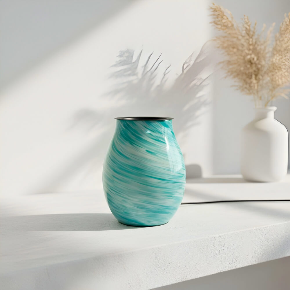 Beachside Glass Heat Pad Wax Warmer - by Stevie Buoy