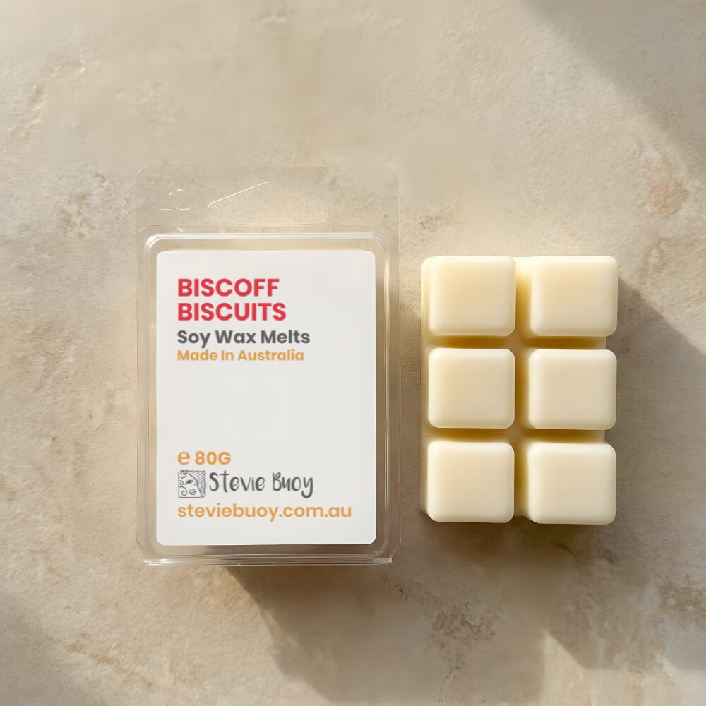 Biscoff Biscuits Clamshell Wax Melts - by Stevie Buoy