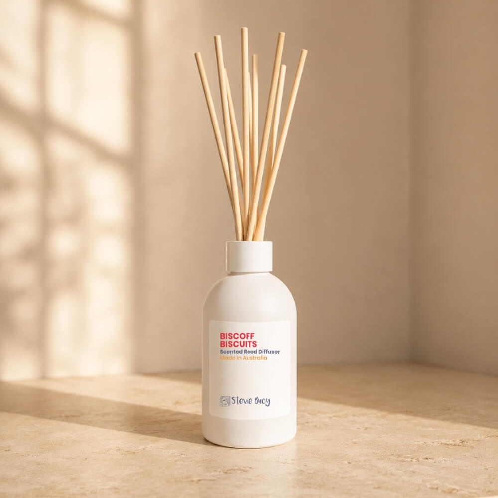 Biscoff Biscuits Reed Diffuser - 200ml by Stevie Buoy