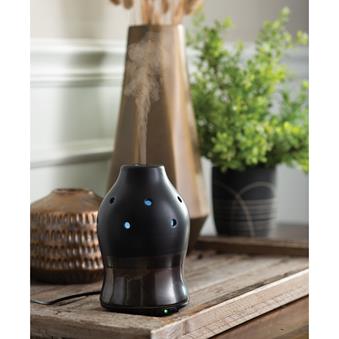 Black Dipped Ultrasonic Aroma Diffuser - by Stevie Buoy