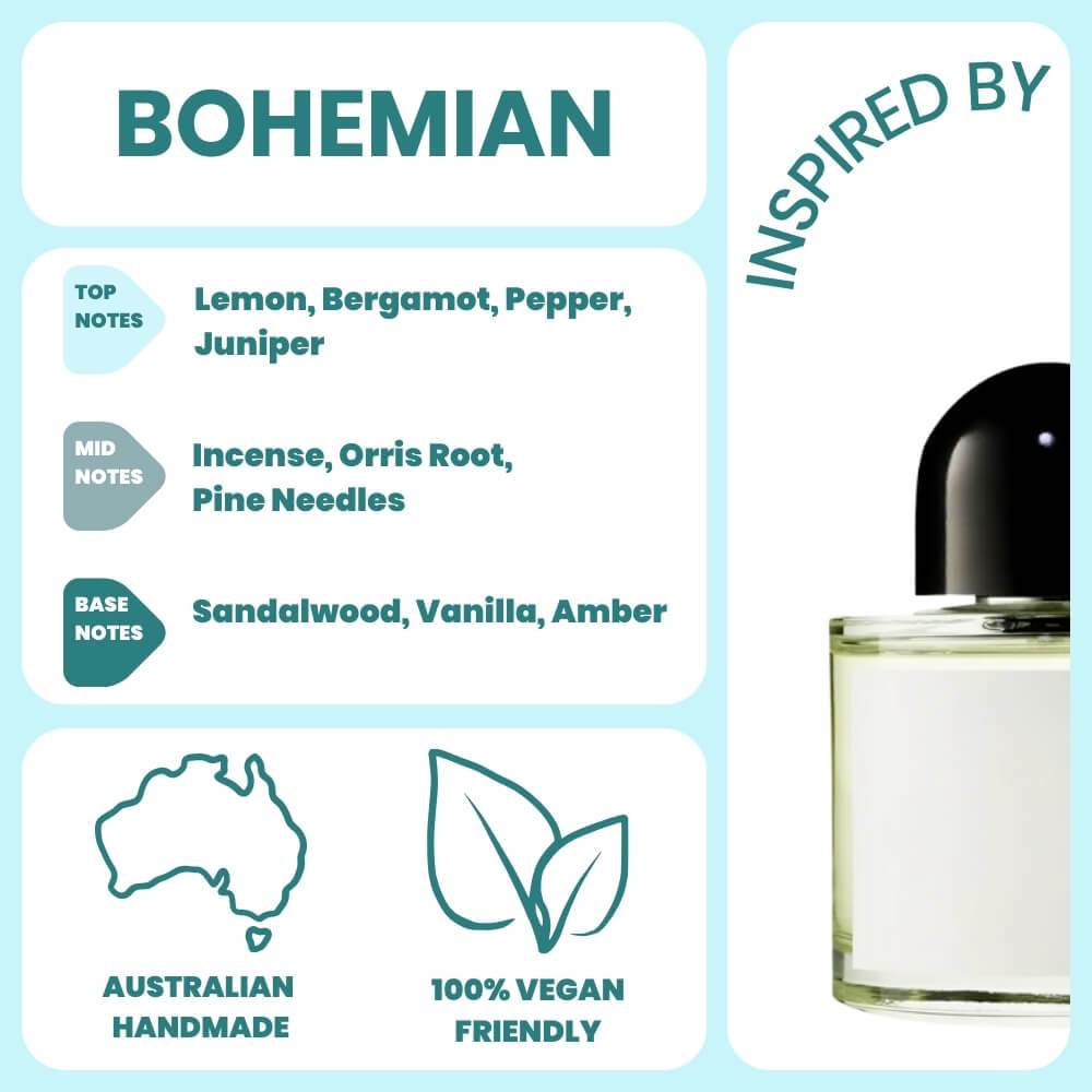 Bohemian Perfume Oil - 15ml by Stevie Buoy