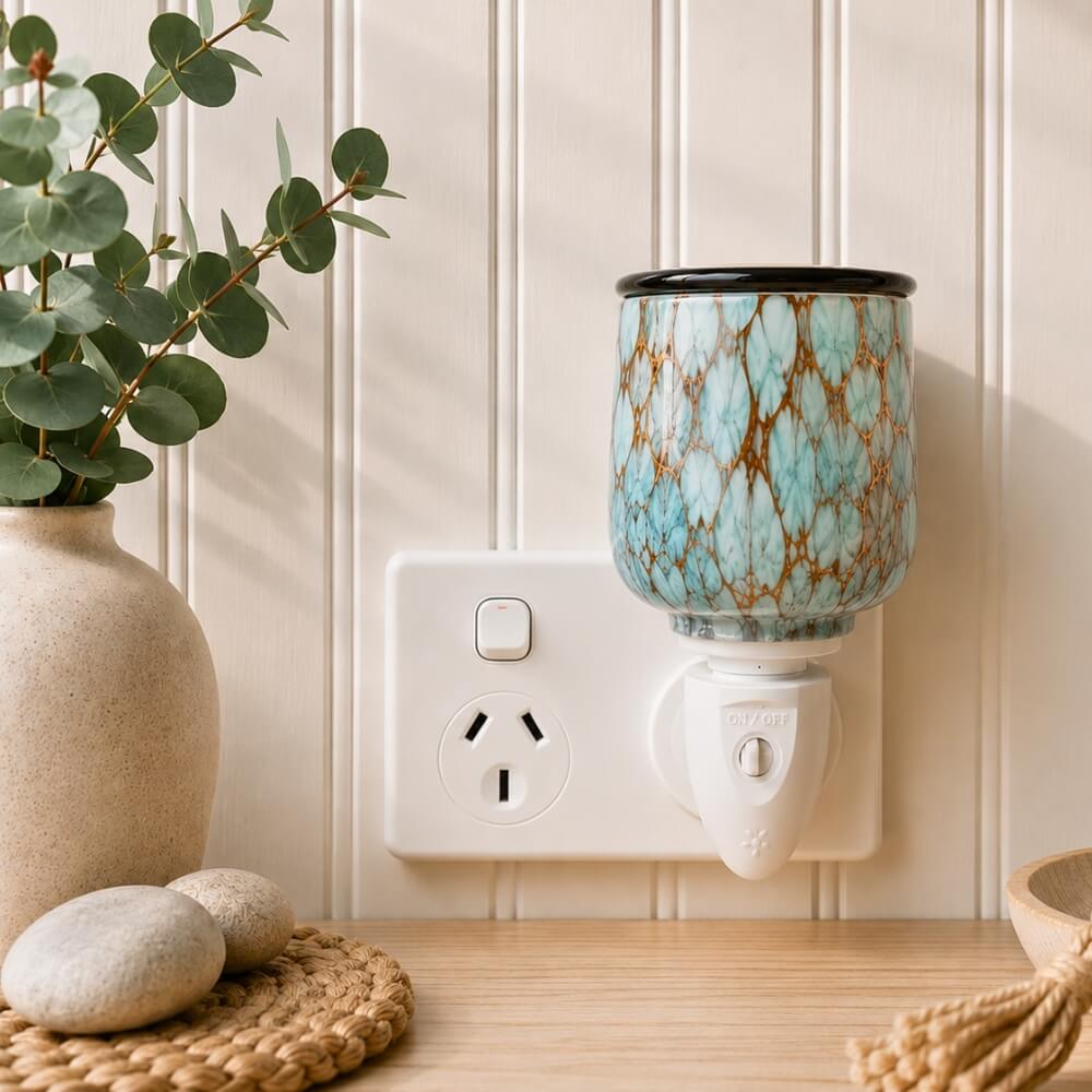 Callisto Glass Plug-in Wax Warmer - by Stevie Buoy