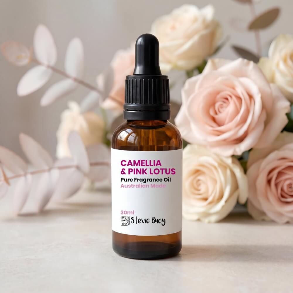 Camellia &amp; Pink Lotus Fragrance Oil for Aroma Diffusers - 30ml by Stevie Buoy