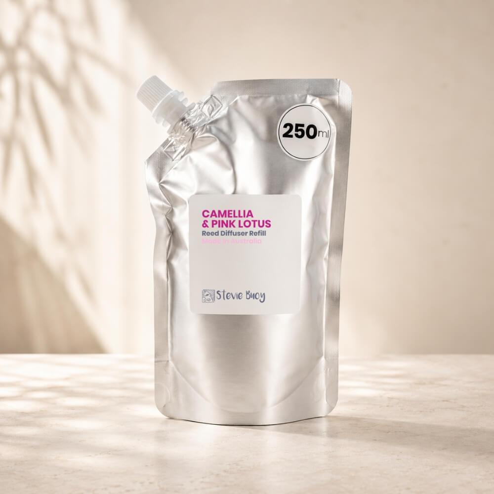 Camellia & Pink Lotus Reed Diffuser Refill - by Stevie Buoy