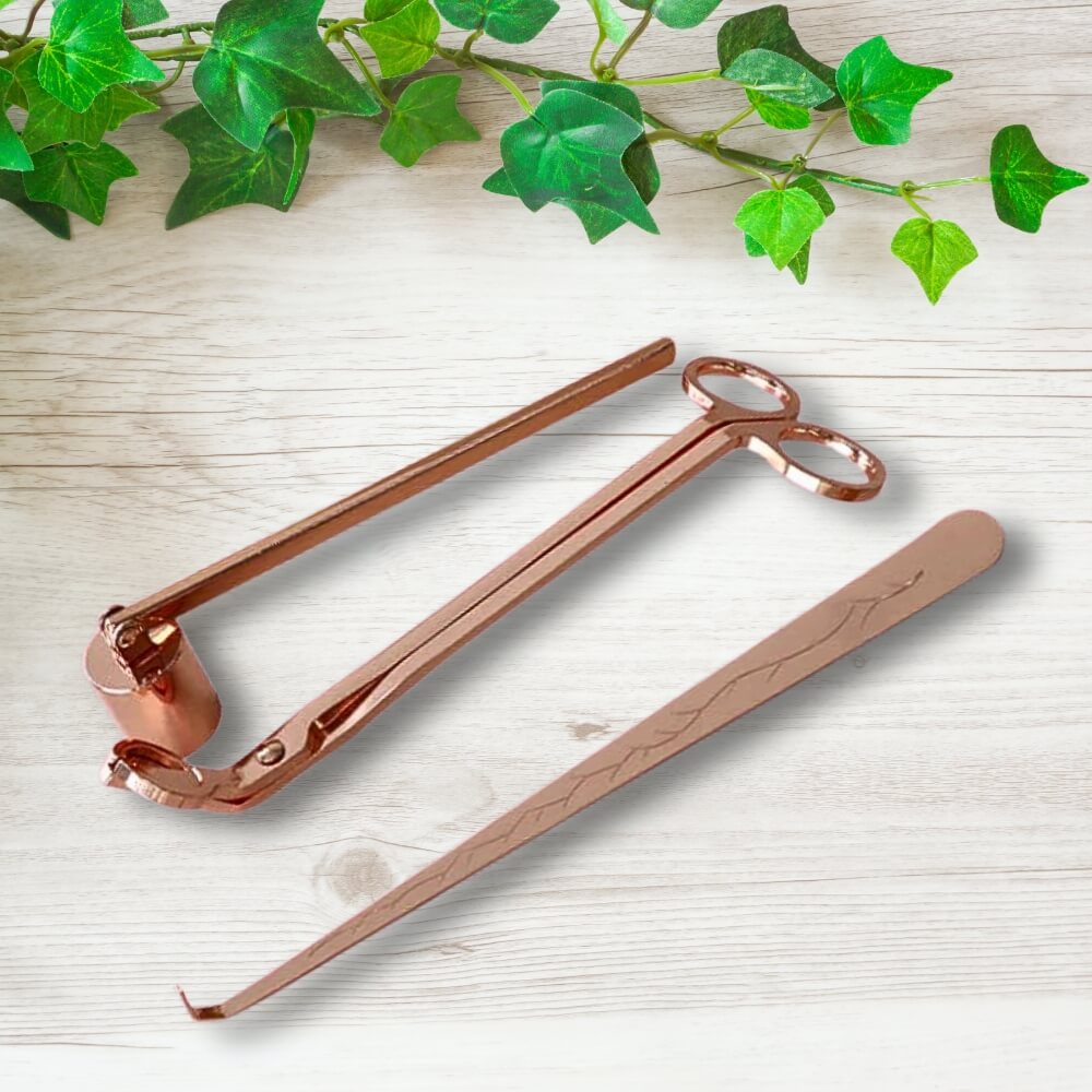 Candle Care Kit - 3 Piece Rose Gold - by Stevie Buoy