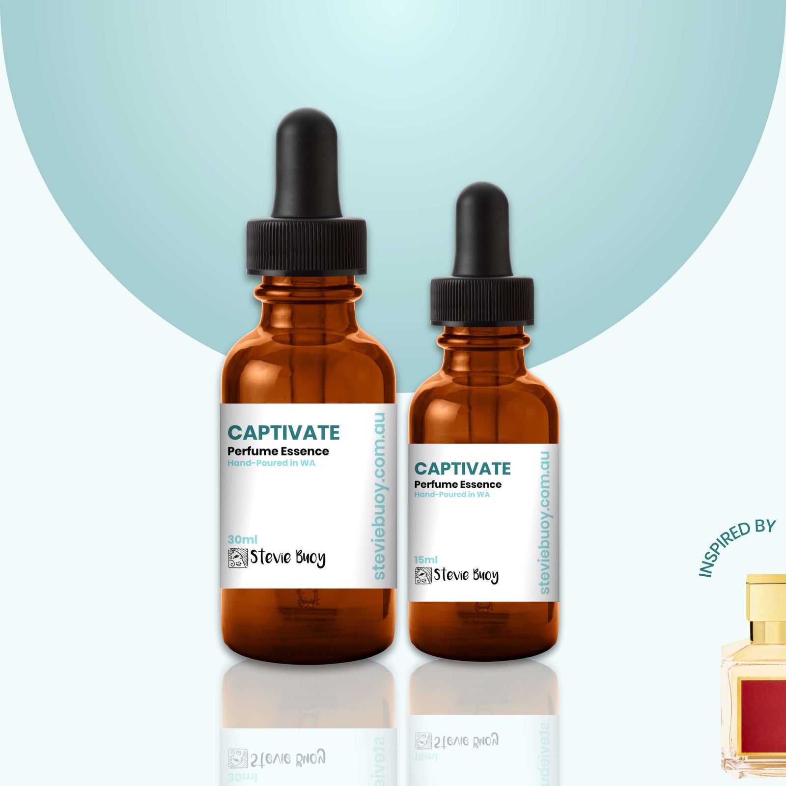 Captivate Perfume Essence for Aroma Diffusers - by Stevie Buoy