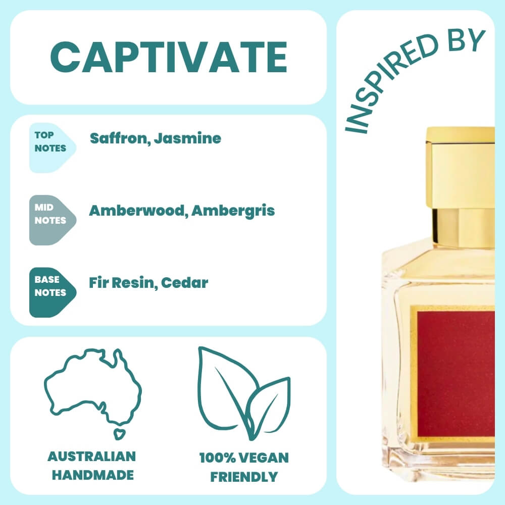 Captivate Perfume Essence for Aroma Diffusers - by Stevie Buoy