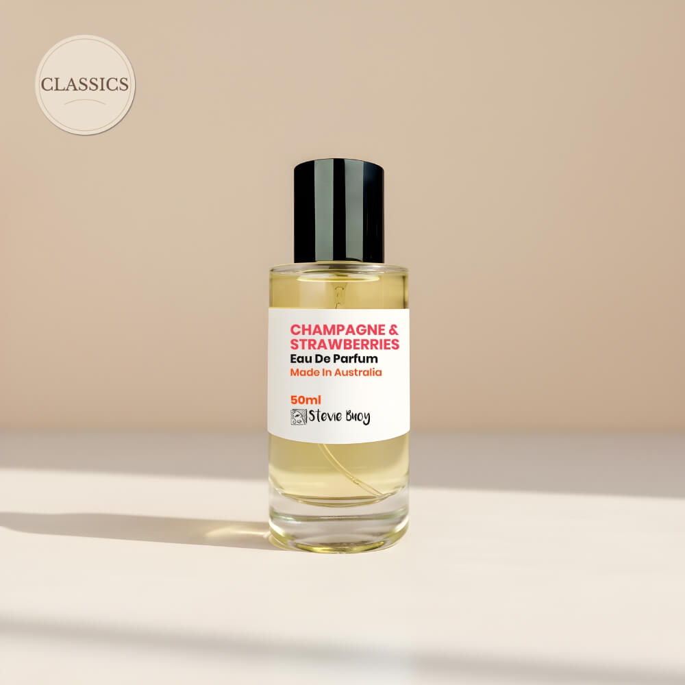 Champagne & Strawberries Perfume - 50ml by Stevie Buoy