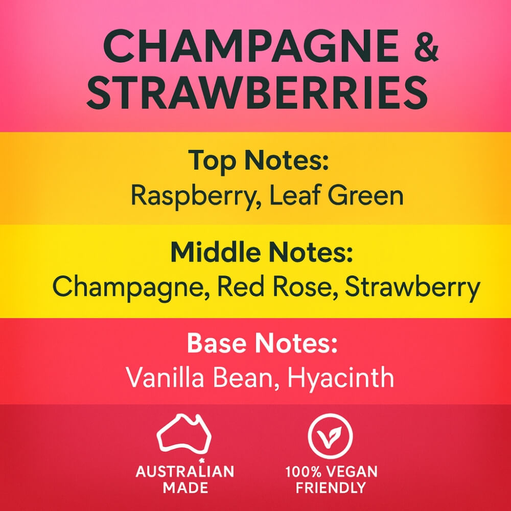 Champagne & Strawberries Perfume - 50ml by Stevie Buoy