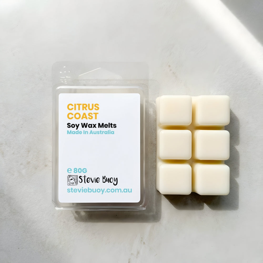 Citrus Coast – 20g Wax Melt Sample - by Stevie Buoy
