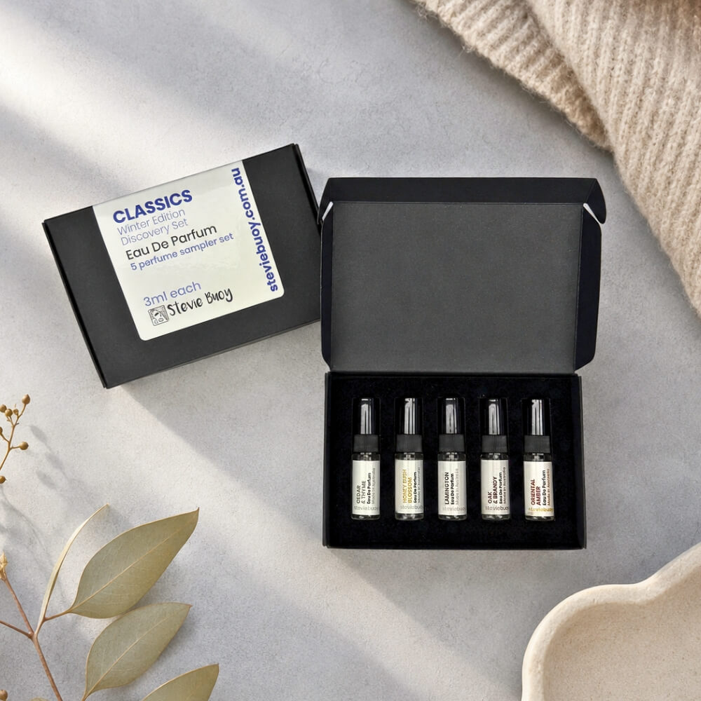 Classics Winter Discovery Set (5 x 3ml) - 5 x 3ml Samples by Stevie Buoy