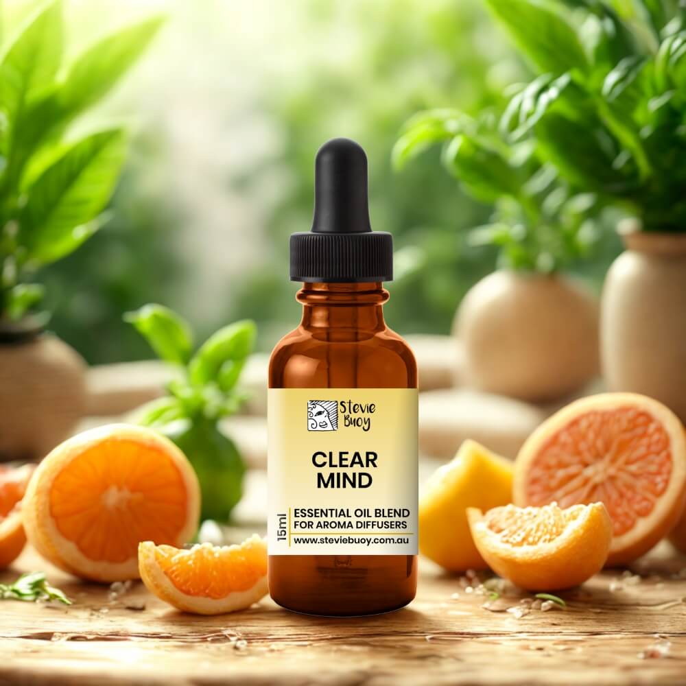 Clear Mind Essential Oil Blend - 15ml by Stevie Buoy