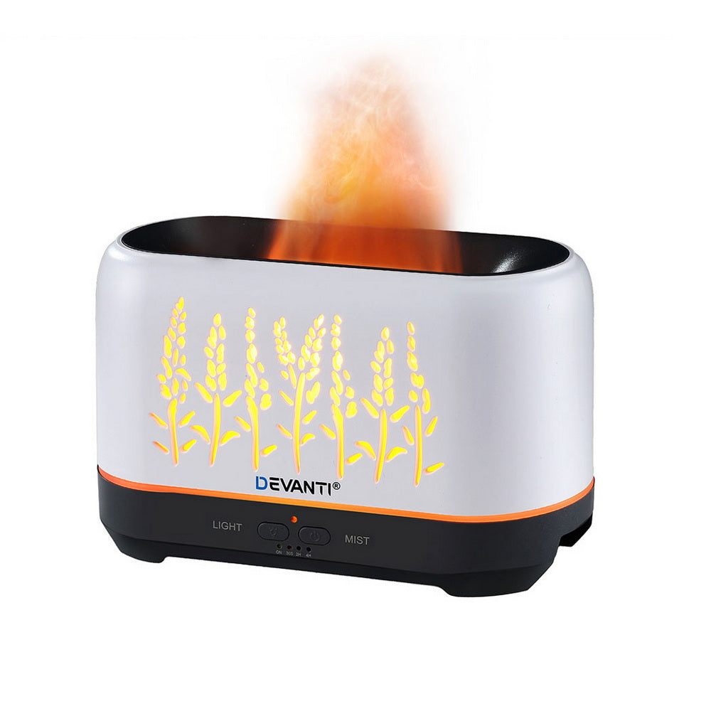 Devanti Aroma Diffuser Aromatherapy Flame 200ml - by Stevie Buoy