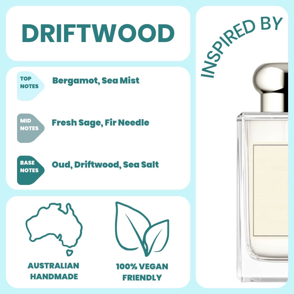 Driftwood Perfume Wax Melts - by Stevie Buoy