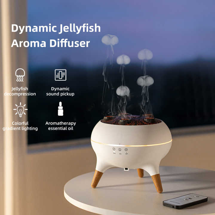 Dynamic Diffuser Dynamic Jellyfish Aroma Diffuser with Timer Ambient - Stevie Buoy
