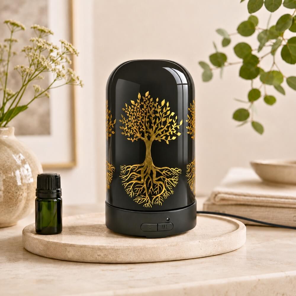 Eden Ultrasonic Diffuser - Black - by Stevie Buoy
