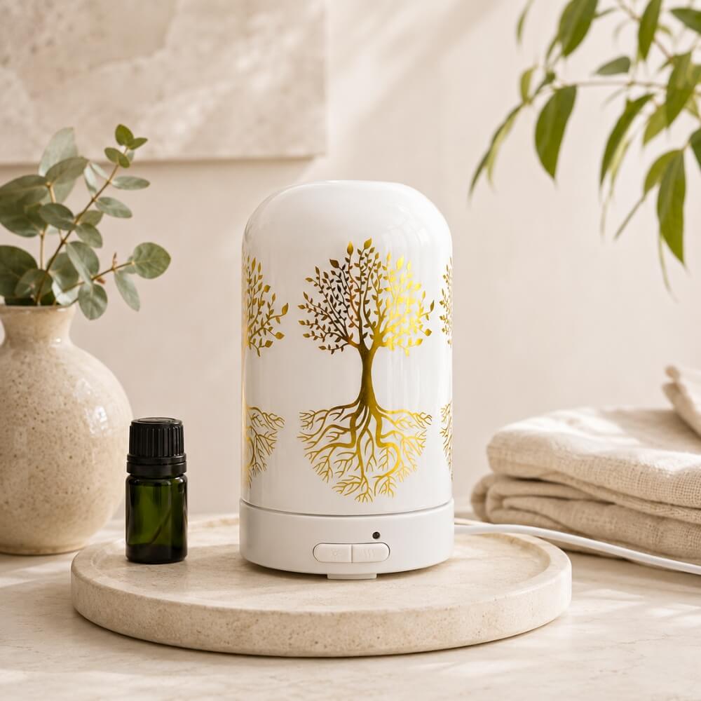 Eden Ultrasonic Diffuser - White - by Stevie Buoy