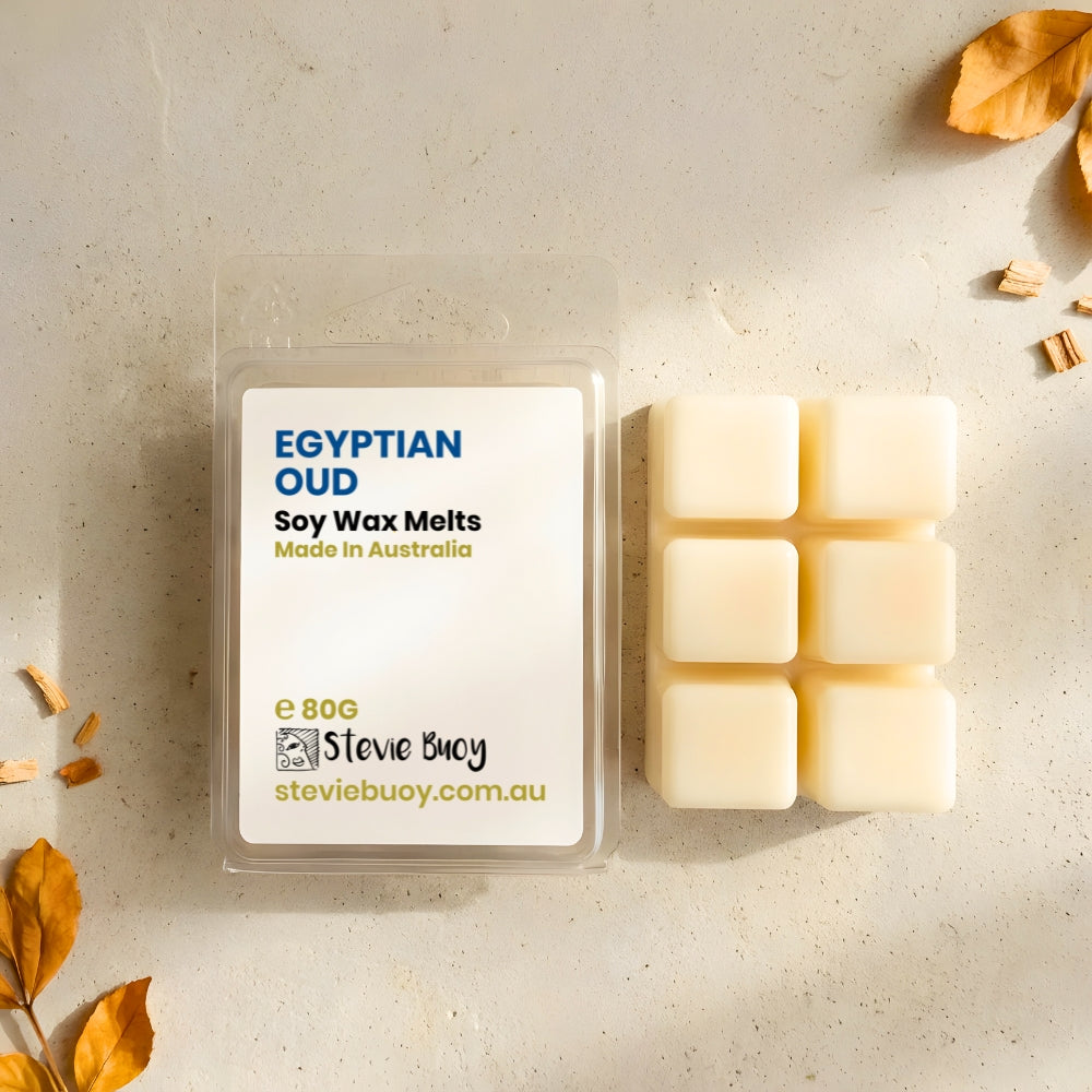 Egyptian Oud Clamshell Wax Melts - by Stevie Buoy