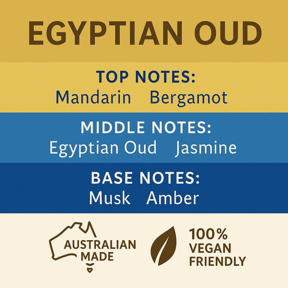 Egyptian Oud Perfume - 50ml by Stevie Buoy