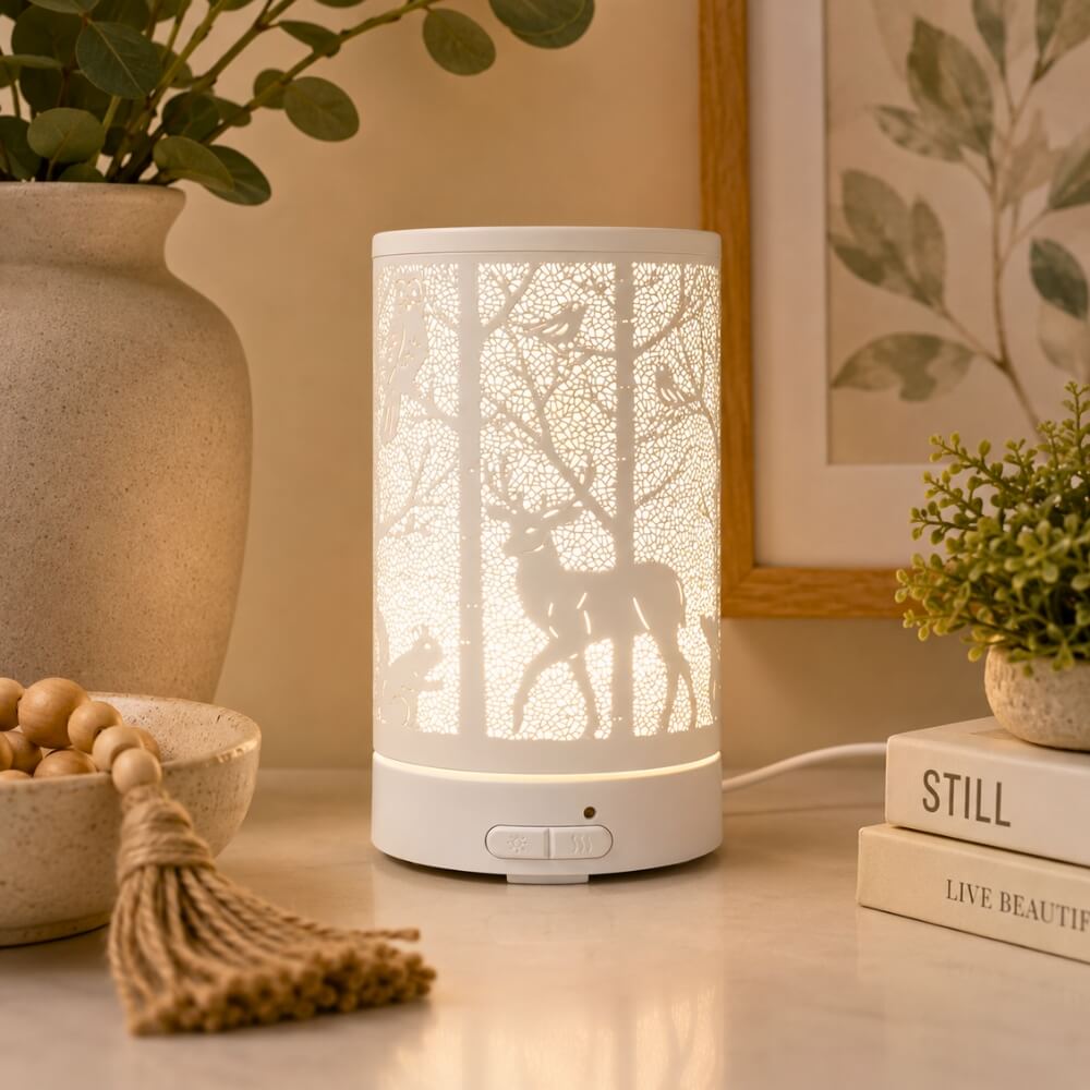 Enchanted Ultrasonic Diffuser - White - by Stevie Buoy