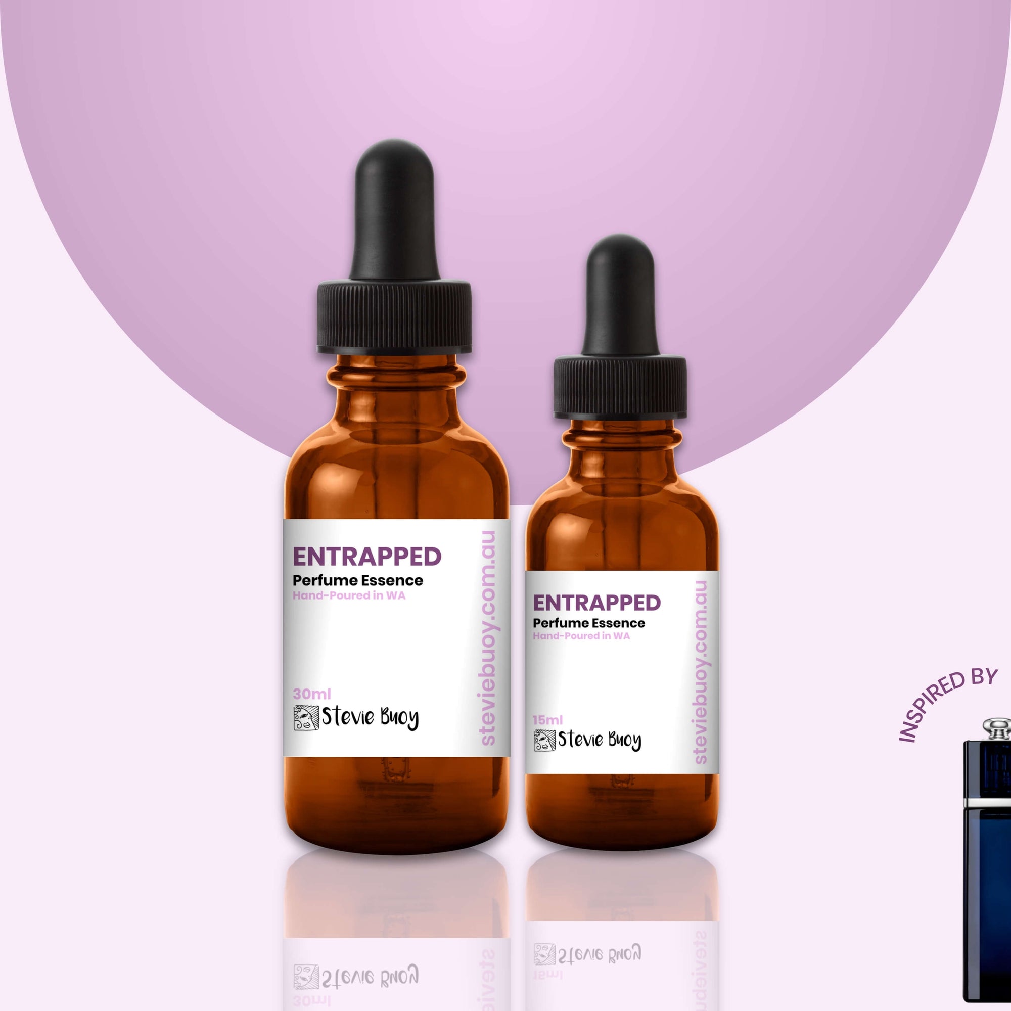Entrapped Perfume Essence for Aroma Diffusers - by Stevie Buoy