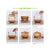 Essential Oil Aroma Diffuser - 350ml Barrel Wood Ultrasonic Air Mist Humidifier - by Stevie Buoy
