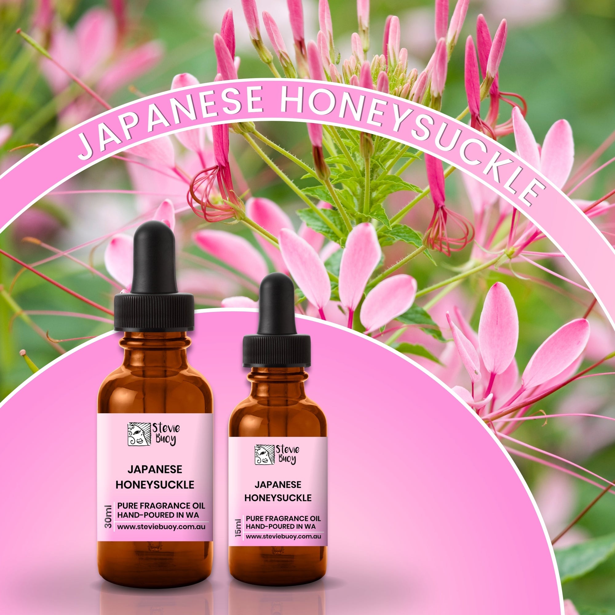 Floral Aroma Oil Set (4 × 15ml) - by Stevie Buoy