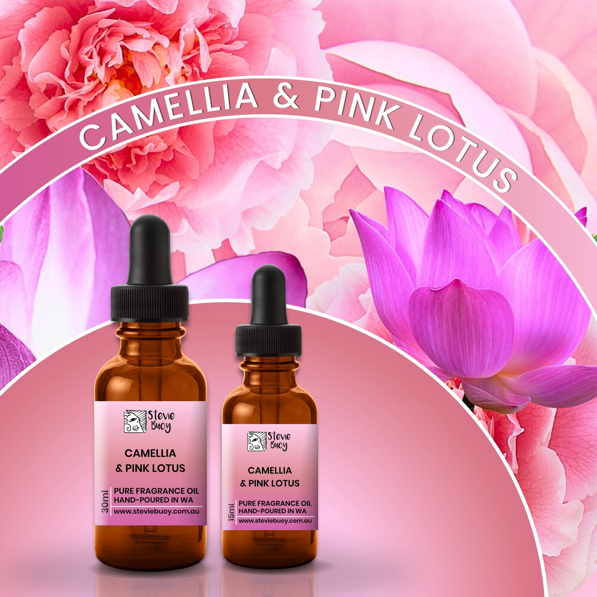 Floral Aroma Oil Set (4 × 15ml) - by Stevie Buoy