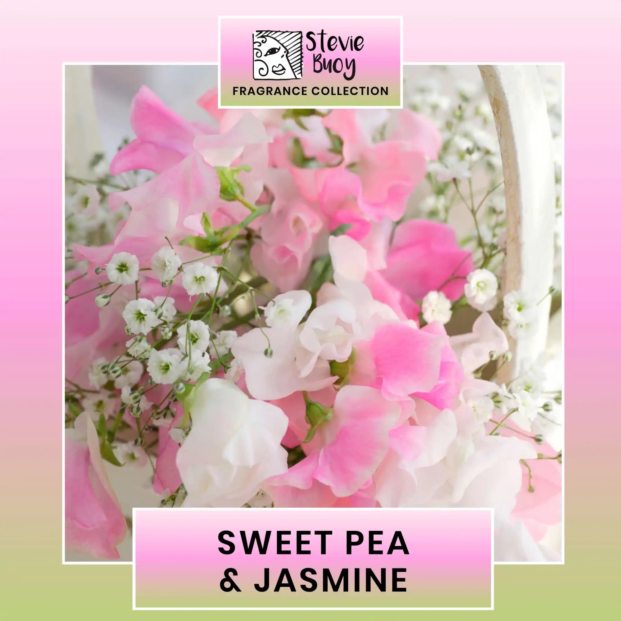 Floral fragrance advertisement.
