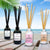 Four reed diffusers.