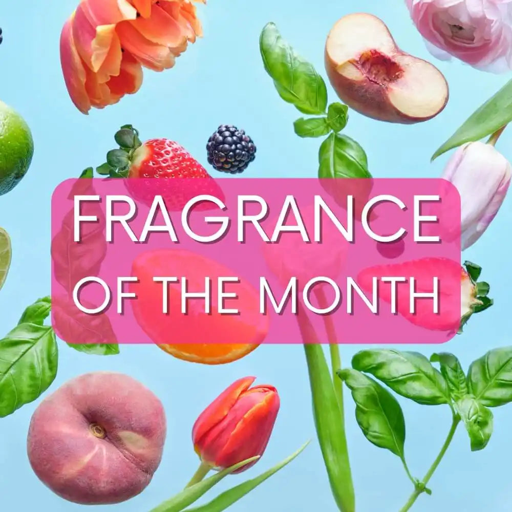Fragrance of the month advertisement.