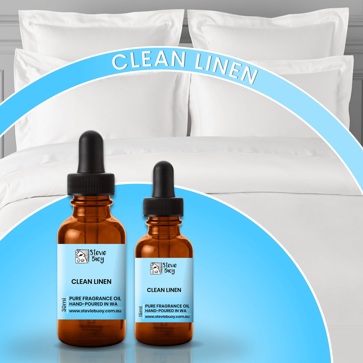 Fresh Aroma Oil Set (4 × 15ml) - by Stevie Buoy