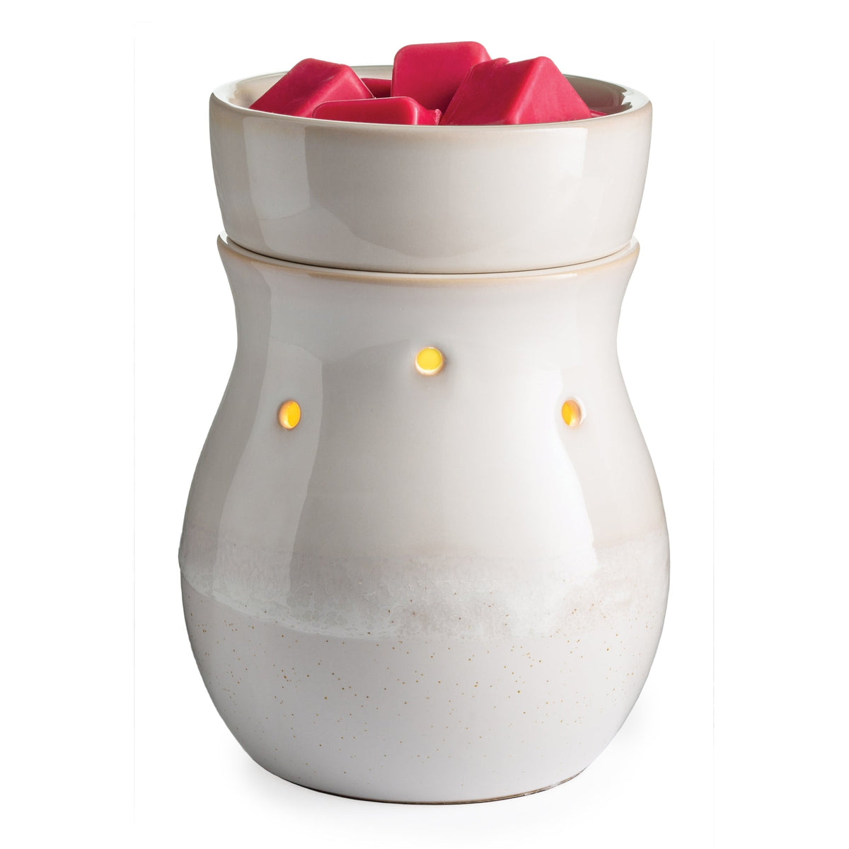 Frosted Farmhouse Illumination Warmer - by Stevie Buoy