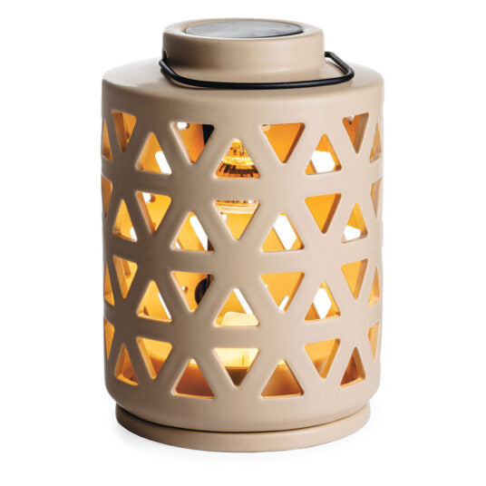 Geo Lantern Canopy Illumination Warmer - by Stevie Buoy