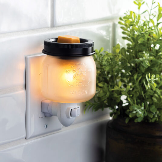 Glass Mason Jar Pluggable Warmer - by Stevie Buoy