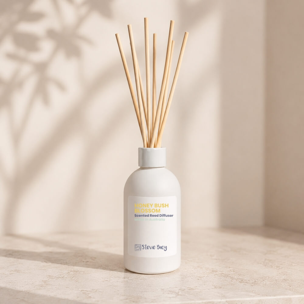 Honey Bush Blossom Reed Diffuser - 200ml by Stevie Buoy